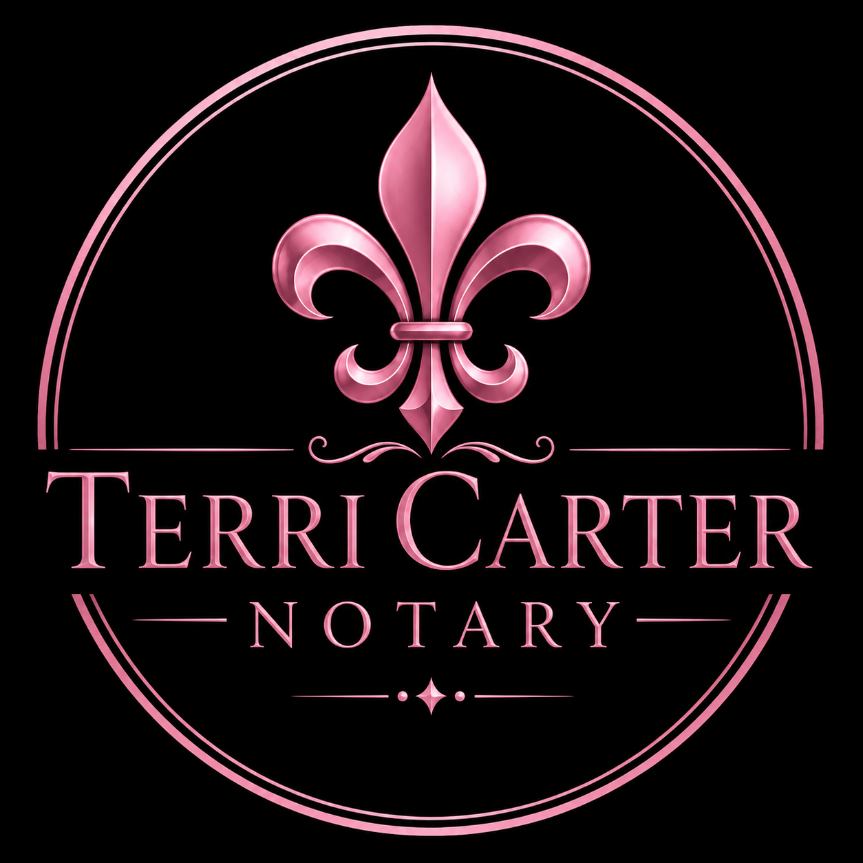 Terri Carter Notary logo
